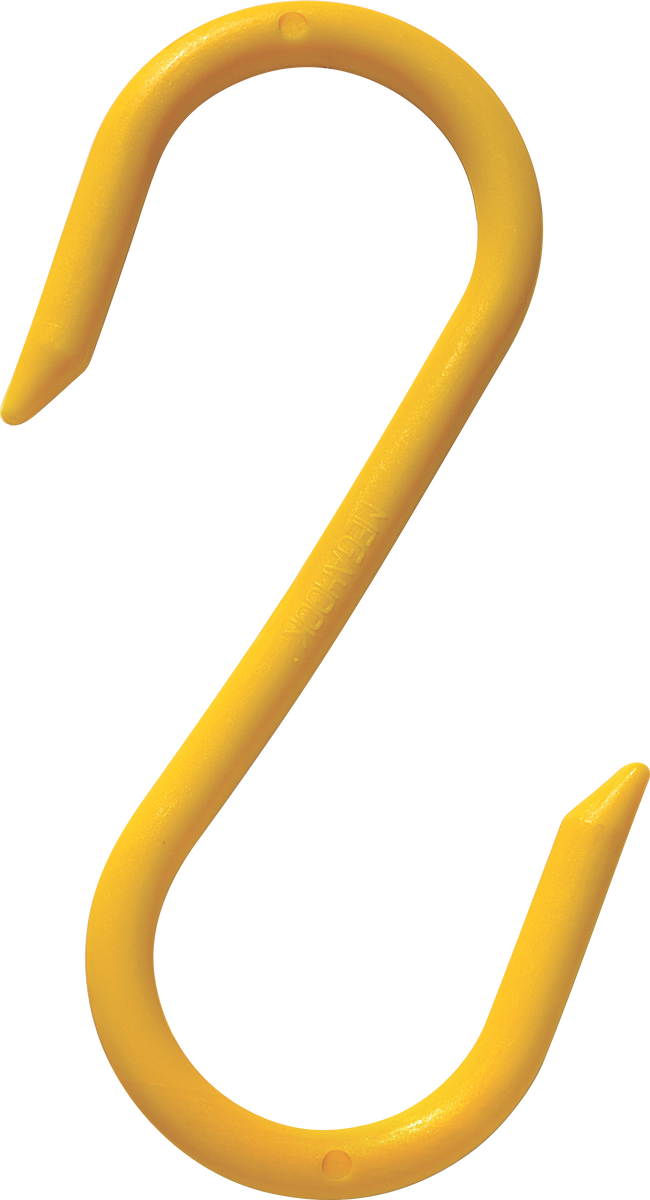 MEGAHOOK Yellow Universal Hanger Hook, Non Corrosive, 50KG SWL Austr