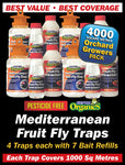 West Australian Mediterranean Fruit Fly Trap Orchard Growers Pack 4000 Square Metre Coverage