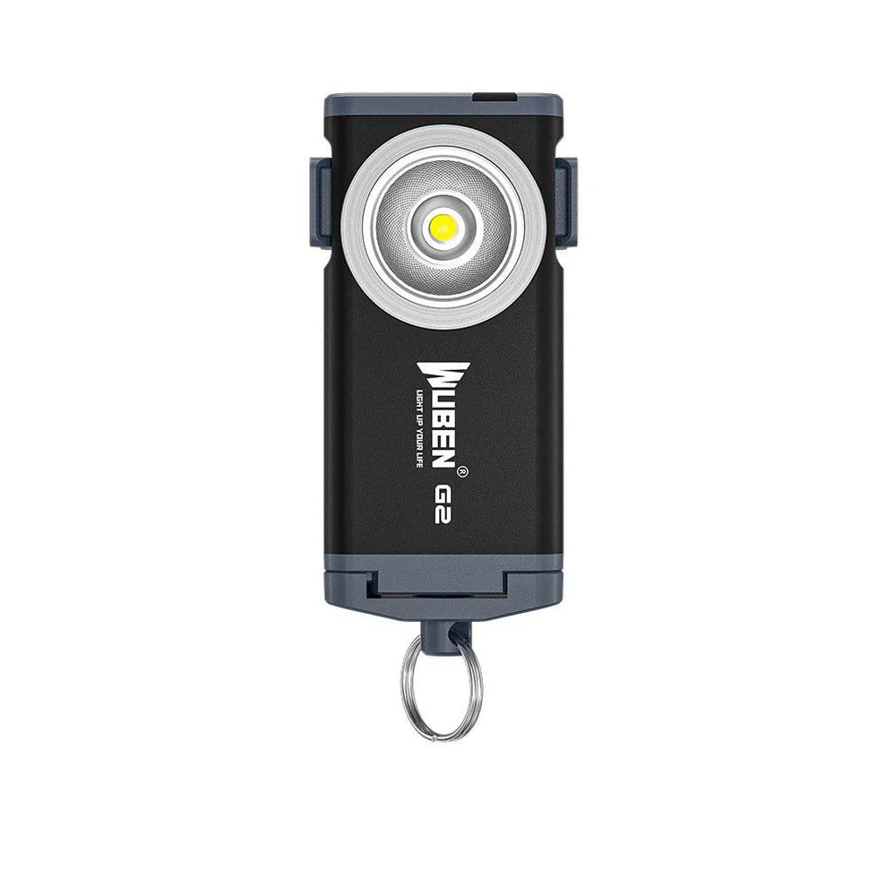 Wuben G2 500 Lumen Multi-Function Mini Every Day Carry  LED Keychain Flashlight