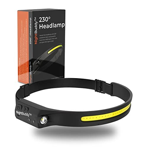 All New NightBuddy The Genuine Authentic LED HeadLamp - World’s #1 For Perfect Night Vision