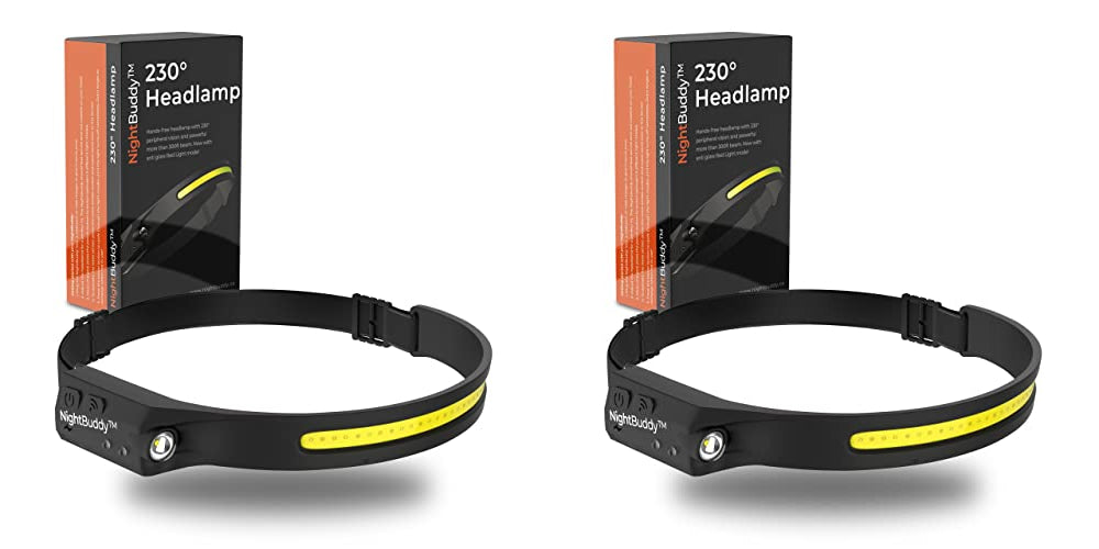 All New NightBuddy The Genuine Authentic LED HeadLamp - World’s #1 For Perfect Night Vision