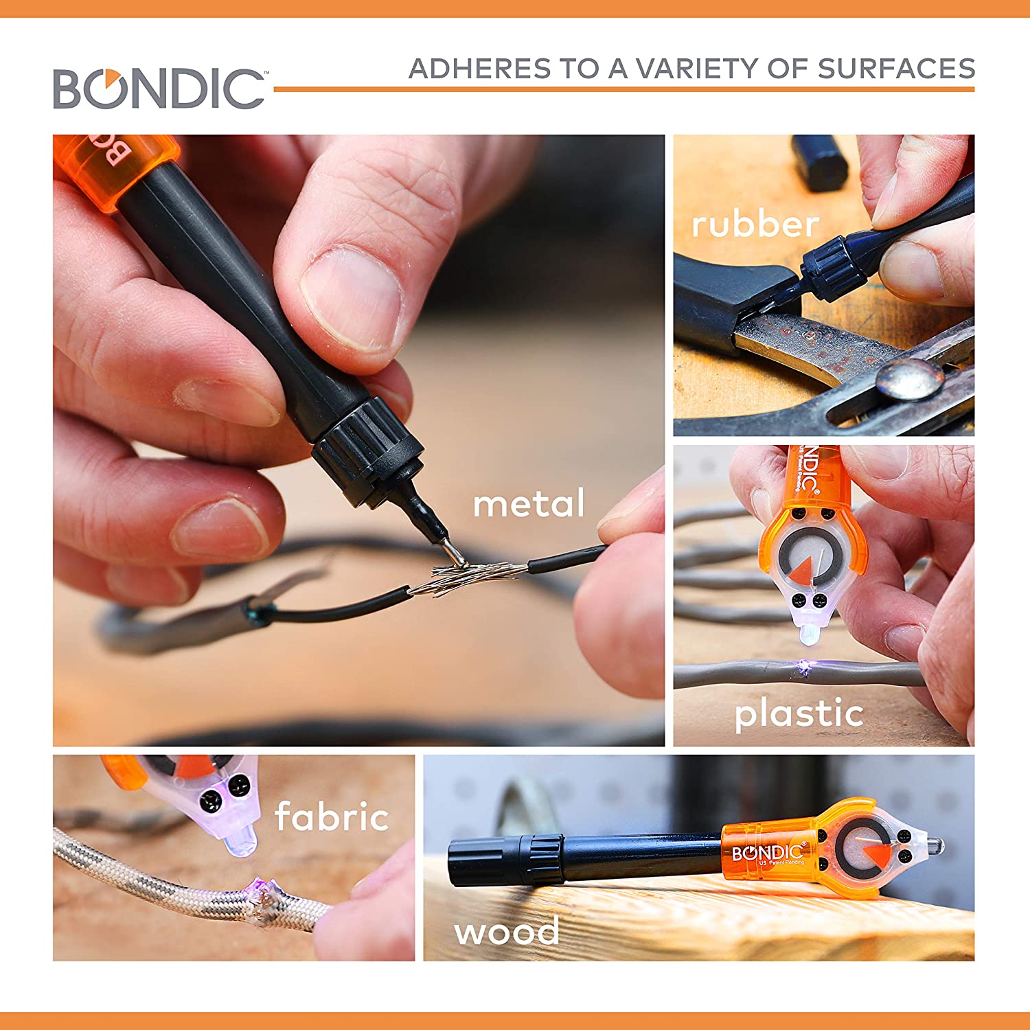 Bondic® - LED UV Liquid Plastic Welding Starter Kit - 5 Refills