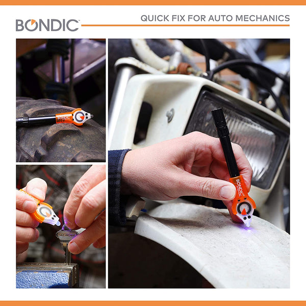 Bondic LED UV Liquid Plastic Welding Pro Kit,2 ITEMS. 