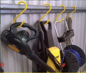 MEGAHOOK - Yellow Universal Hanger Hook, Non Corrosive, 50KG SWL Australian Made